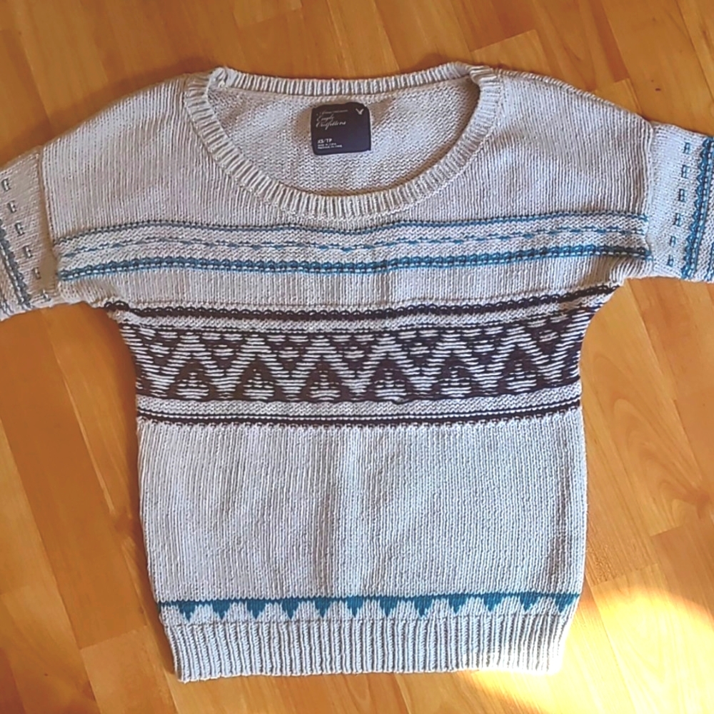 American Eagle crop sweater XS